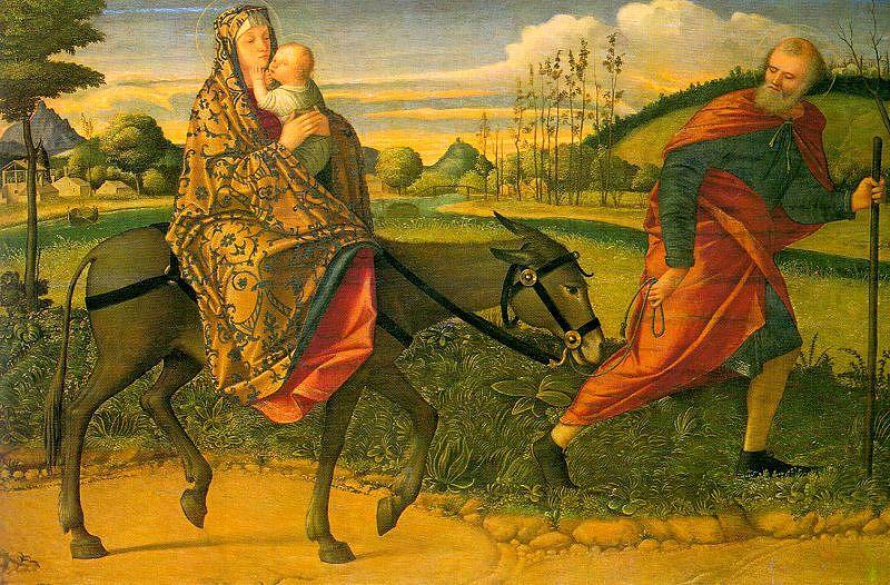 The Flight into Egypt, Vittore Carpaccio